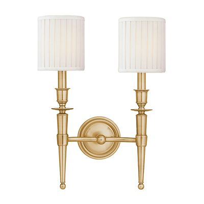Abington 2-Light Wall Sconce by Hudson Valley Lighting - Starlight Lighting USA and Canada